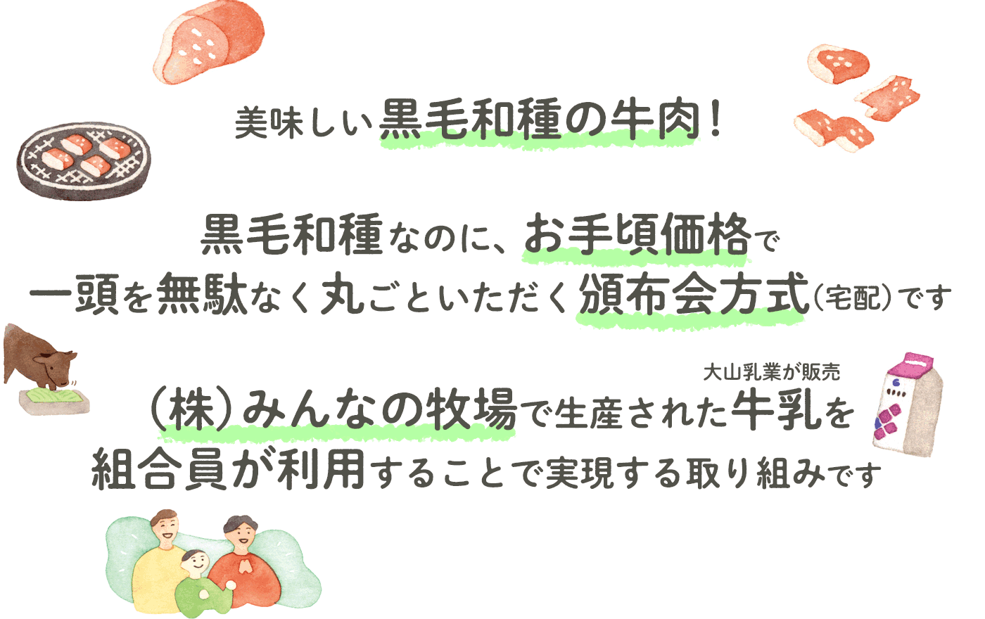 鳥取みんなのつながり和牛の特徴