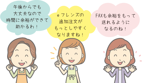 生活協同組合コープしが 17年3月日 月 より注文締切時間が延長になります