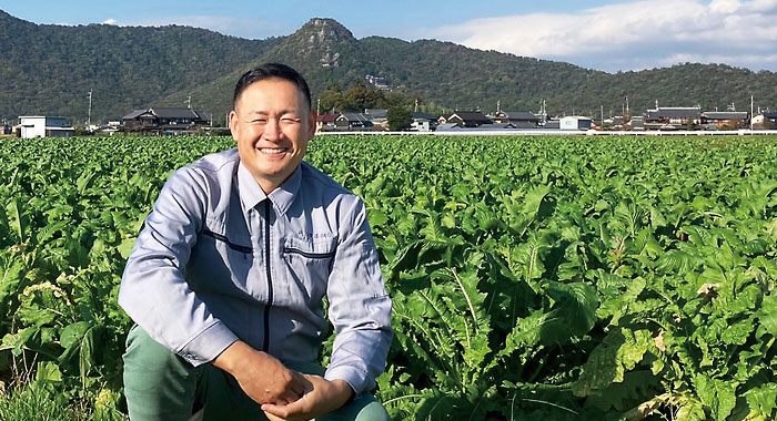 生産者の高木さんの写真