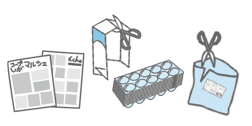 リサイクルのイラスト