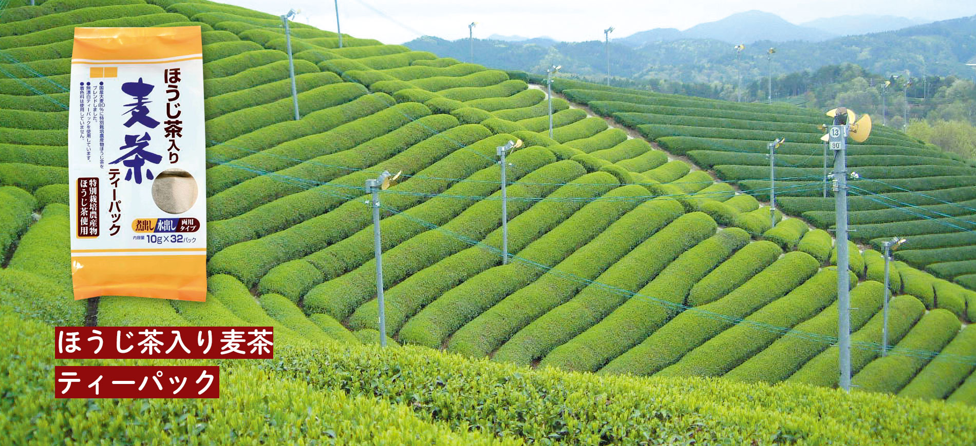 ほうじ茶入り麦茶ティーパック