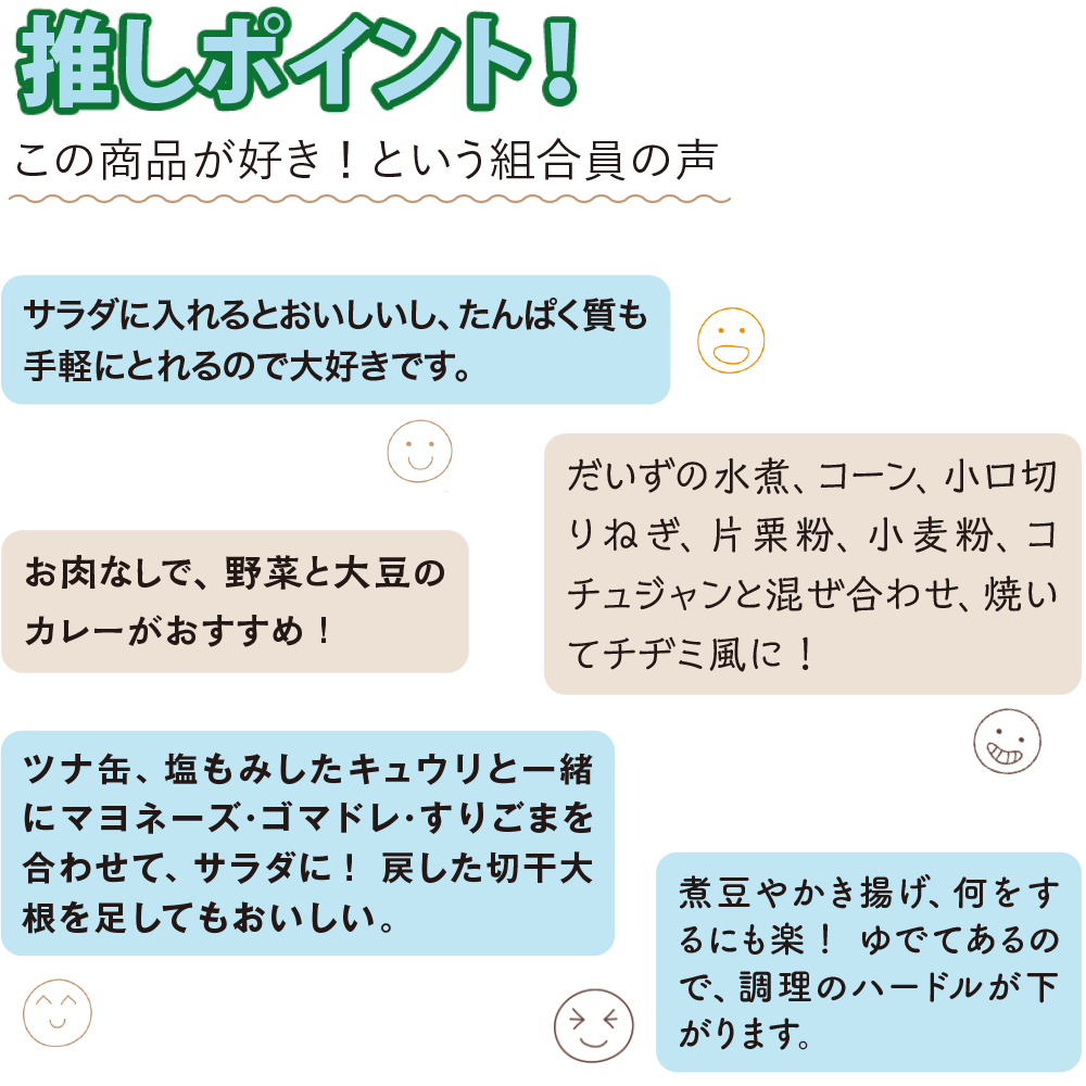 推しポイント！