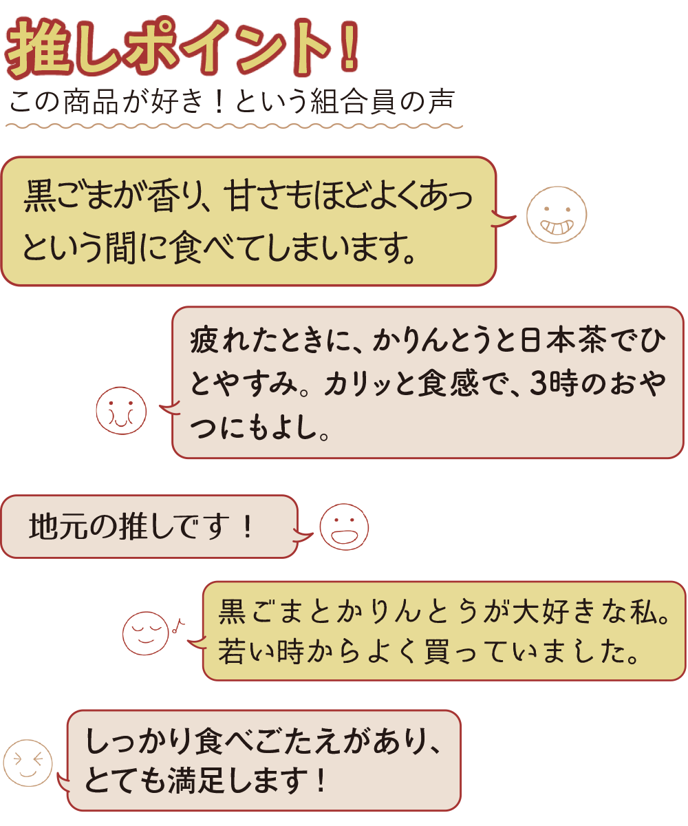 推しポイント！