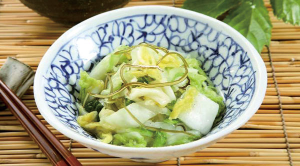 昆布白菜漬