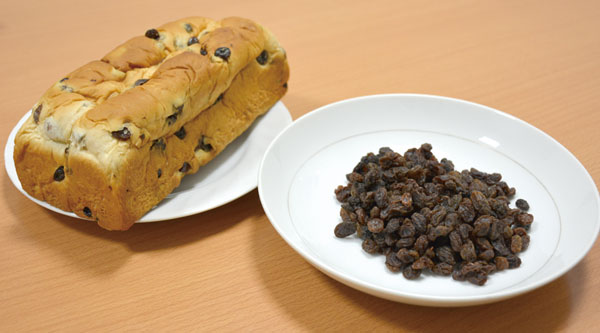 レーズン量の写真