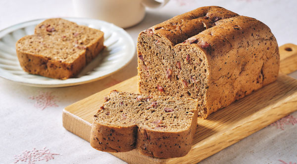 ほうじ茶あずきパンの写真